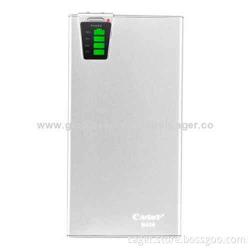 10,000mAh Portable Dual USB Power Bank with 5V DC - 1A Input